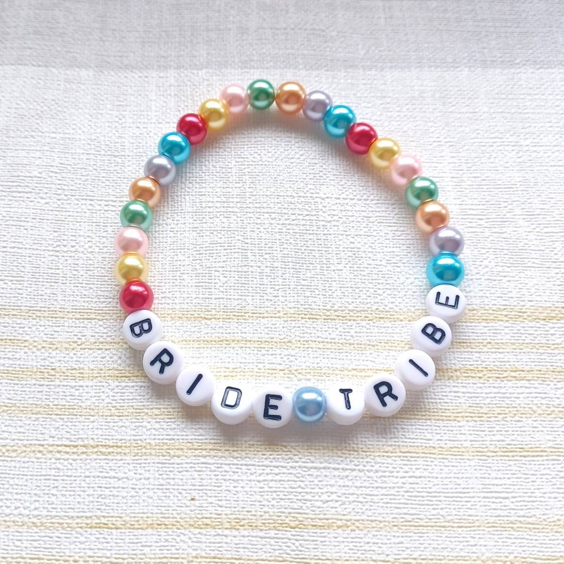 Braccialetti Da Sposa Per La Squadra - Set Da 16 Con Scritte Dorate, Ideale Per Addio Al Nubilato - Foto 4