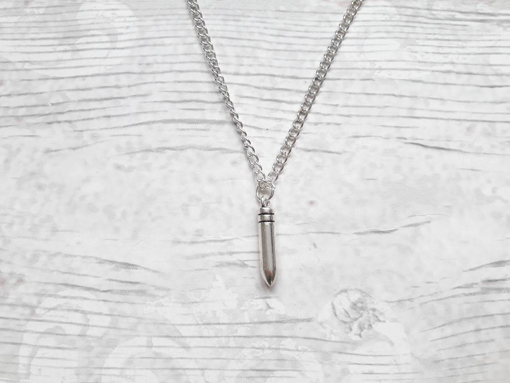 Bullet Necklace Partners in Crime Jewelry Bullet Jewellery Etsy UK