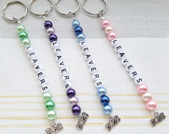 School leavers keyring, end of year keychain, class of 2026 keyring, graduation keyring, year 6 leavers present, gifts for kids