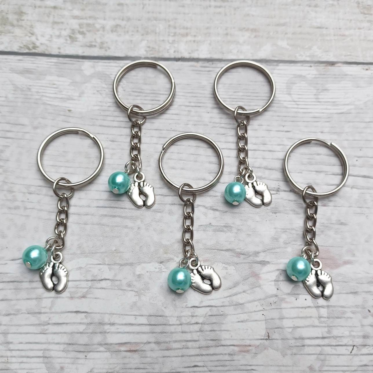 Baby Shower Keyrings, Gender Reveal Keychain, Baby Shower Favours, New ...