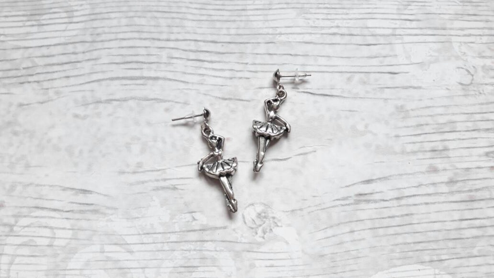 ballerina earrings, ballet dancer jewellery, dance jewelry, ballet slipper jewellery, mothers day gift, birthday present, minima
