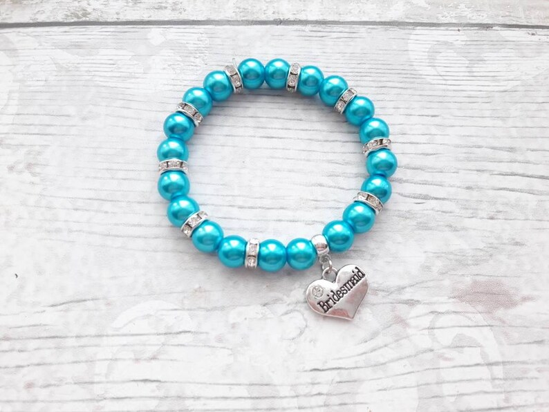 Flower girl bracelet bridesmaid bracelet wedding jewellery Etsy