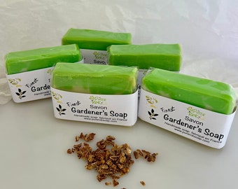 Gardeners soap handmade, Handmade Kitchen soap, Rosemary, Lemon, Peppermint, Spring Soap,