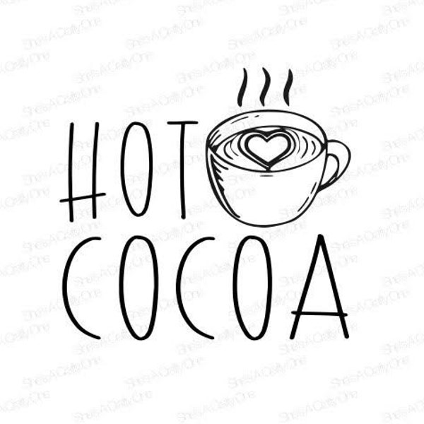 Hot Cocoa, Sweet to the Soul SVG, PNG, JPG