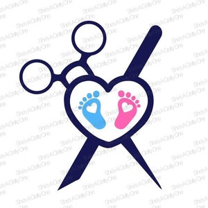 Nurse Scalpel Scissors, SVG, PNG, JPG