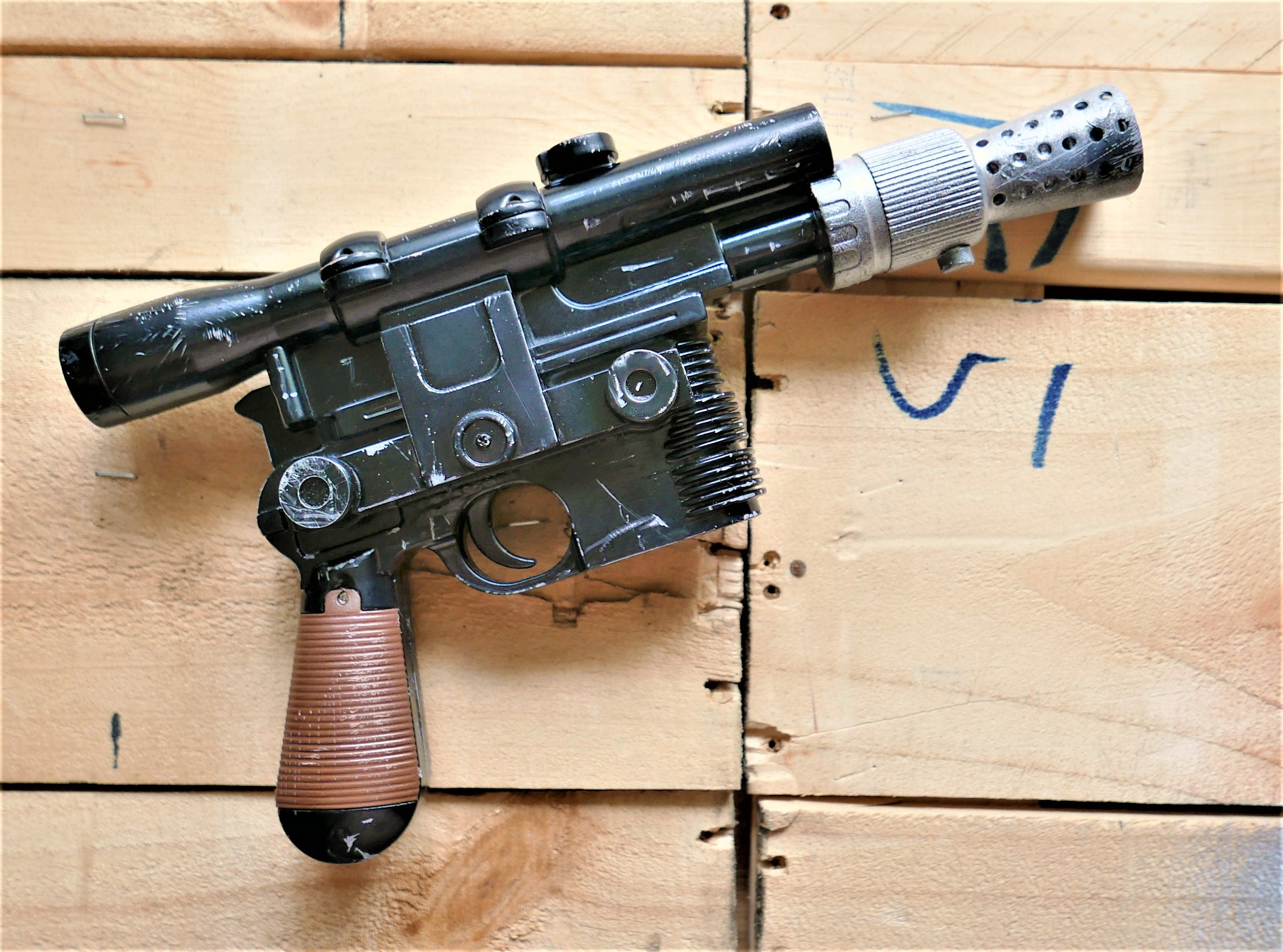 Star Wars Han Solo DL-44 Blaster Original Cosplay Prop Gun | Etsy