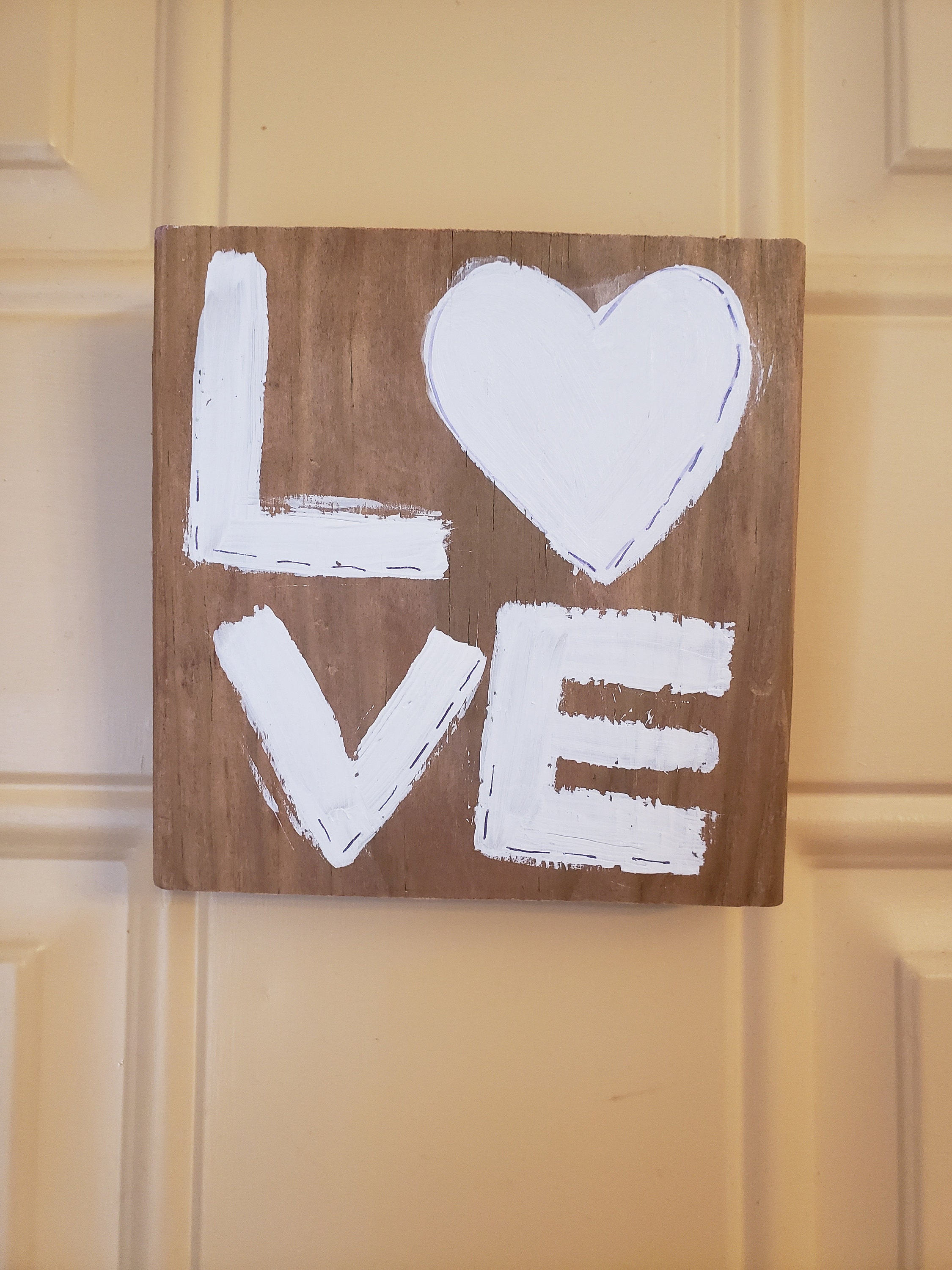 LOVE Wall Hanging LOVE Wall Plaque LOVE Home Decor Etsy