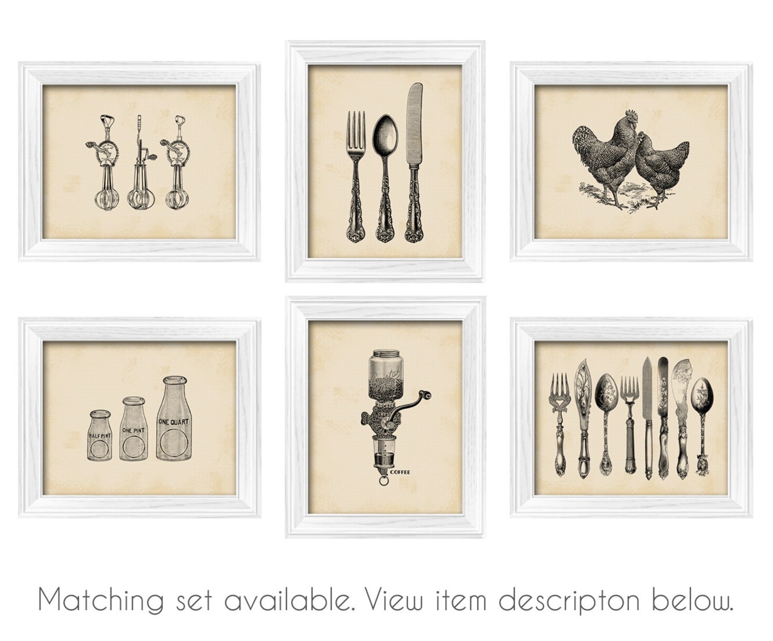 Kitchen Decor Silverware Flatware Cutlery Dining Room Wall Art ...