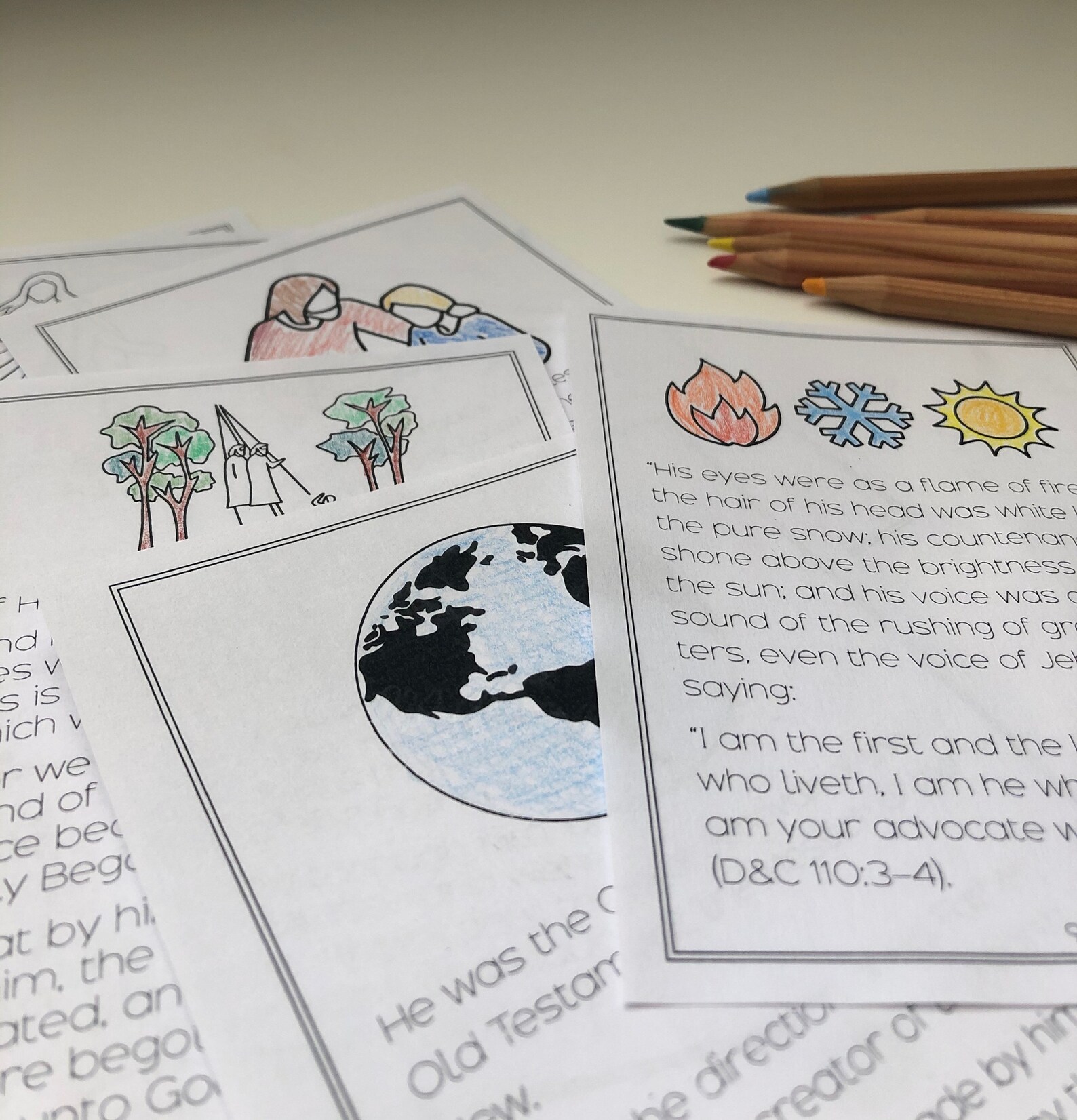 The Living Christ Memorization Cards Church of Jesus Christ | Etsy