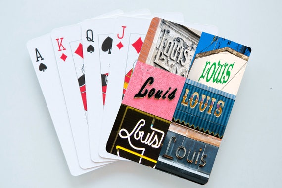 louis vuitton deck of cards