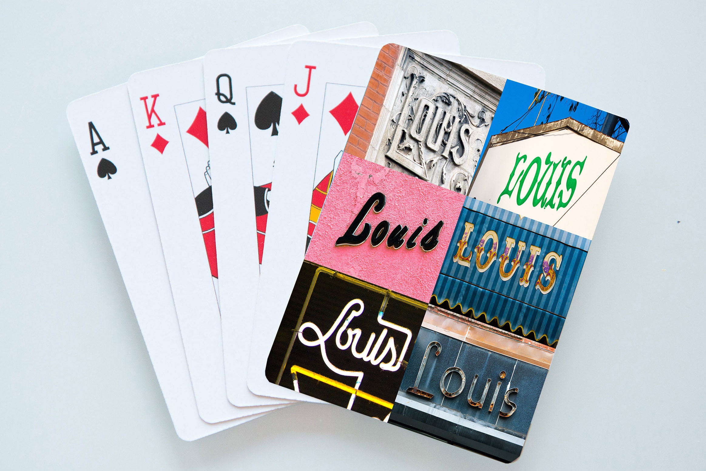 louis vuittons playing cards