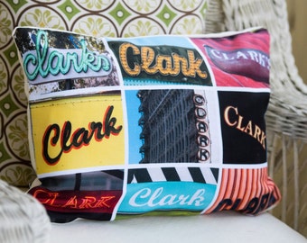 Personalized Pillows featuring names in sign photos; Custom couch cushions; Colorful throw pillows; Photo pillows; Best pillows; Cute pillow
