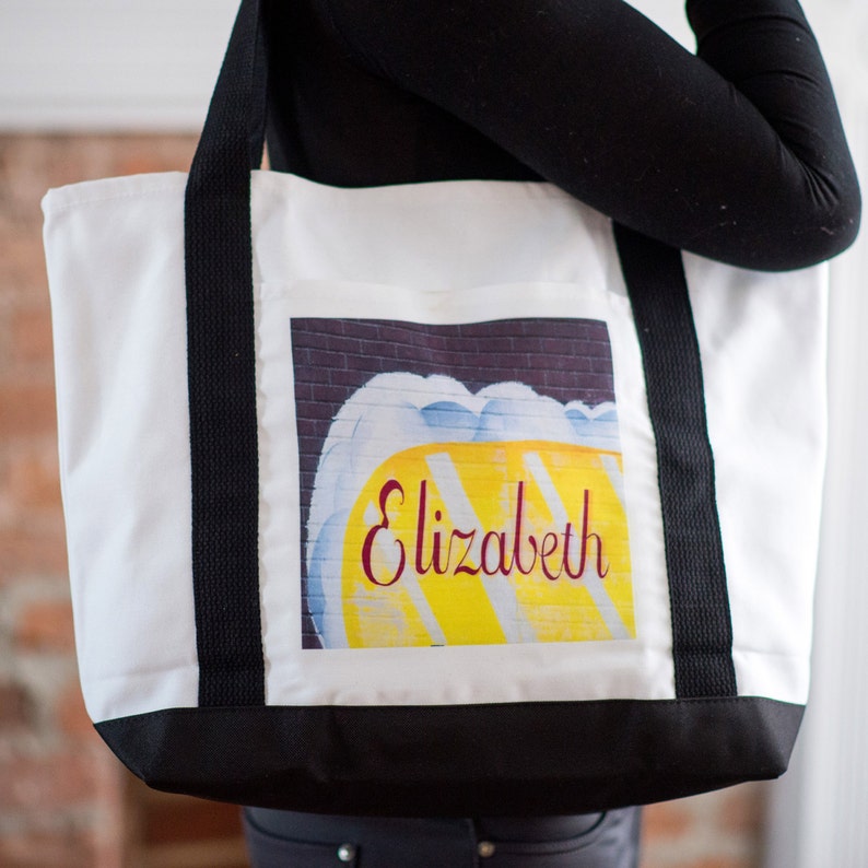 name tote bags