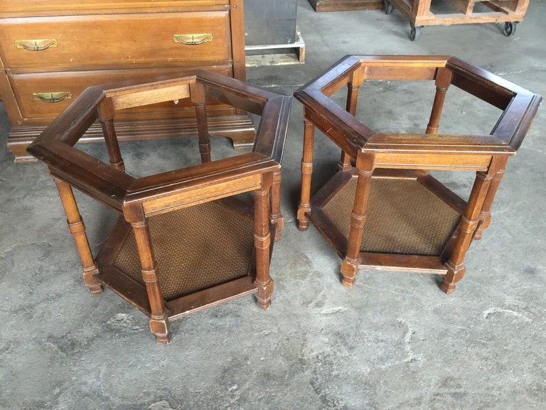 Unfinished/customizable Hexagon End Tables/octagon Coffee Etsy