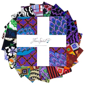 Kaffe Fassett Layer Cake in Dark for Free Spirit (fb610gp.feb24dark)