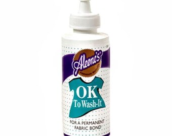 Ok To Wash It Fabric Glue 4oz 282 Aleenes