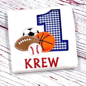 Maglietta sportiva per bambini: calcio, basket, baseball e calcio