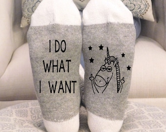 Unicorn, Unicorn Socks, Socks, funny socks, novelty socks, gift, if you can read this socks, wine socks, custom socks, Mother's Day gift