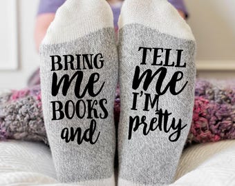 Book Lover Socks: Funny Bookish Gift for Readers