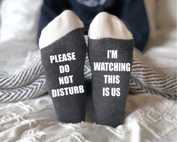 Please do not disturb I'm watching This is Us Funny | Etsy