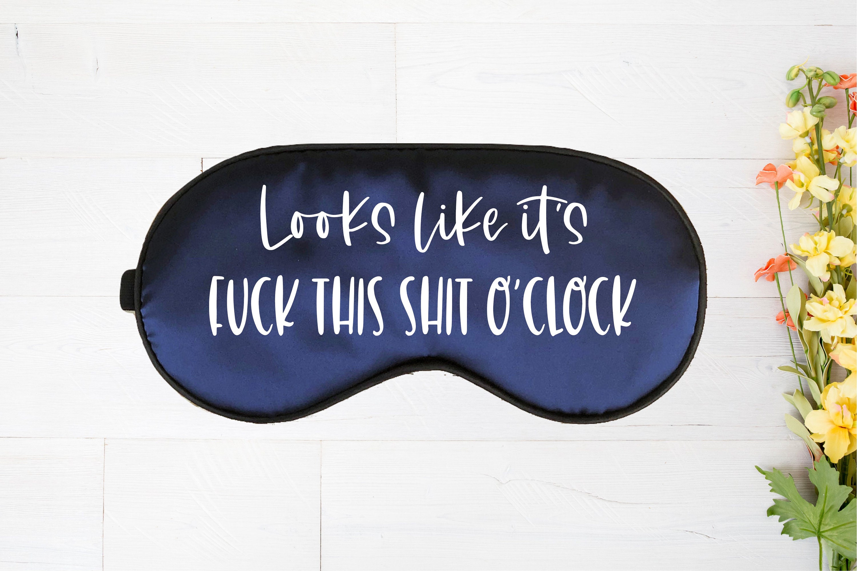 Funny Sleepmask Sleep Mask for Women Eye Mask Funny Party Etsy