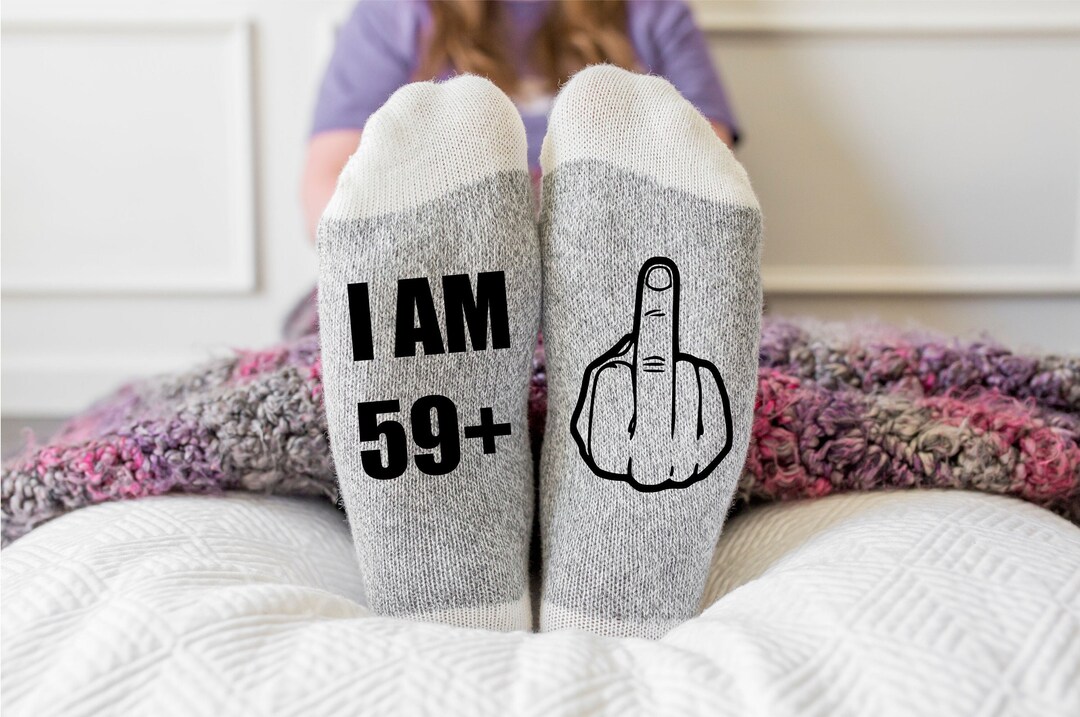 I Am 59 Plus Middle Finger 60th Birthday Gift for Women 60th Etsy Canada