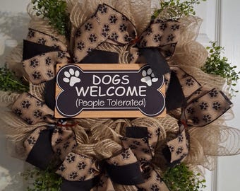 Dog Wreath