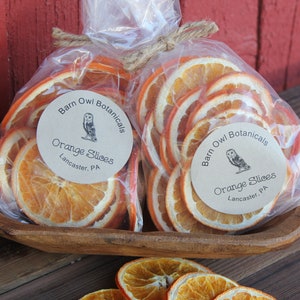Dried Orange Slices - 20 Beautiful Slices: Always Freshly Sliced and Dehydrated Per Order