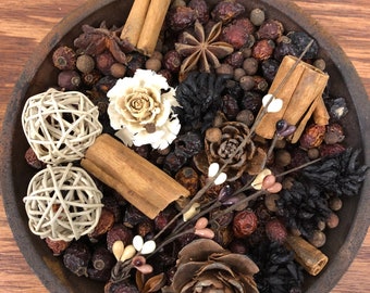 American Farmhouse Potpourri - Handmade Scented Botanicals - Available in 3 cups, 6 cups, 12 cups, and 30 cups