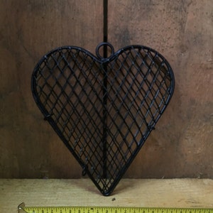 Baking Day Mesh Heart 6 Metal Heart filled with Scented Botanicals, a Warm Inviting Kitchen Fragrance Decorative Metal Hook included image 5