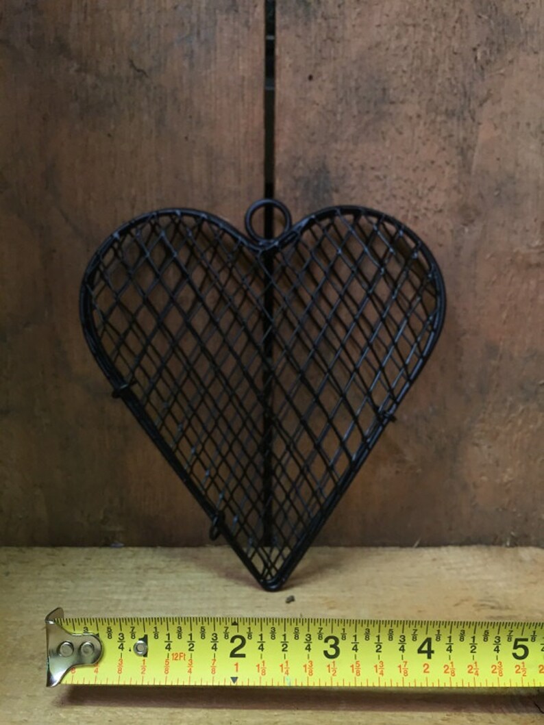 Baking Day Mesh Heart 6 Metal Heart filled with Scented Botanicals, a Warm Inviting Kitchen Fragrance Decorative Metal Hook included image 5