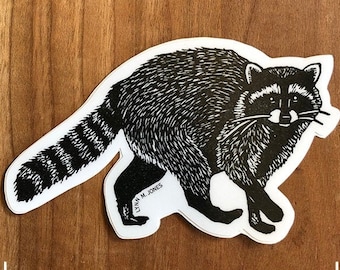 Raccoon STICKER