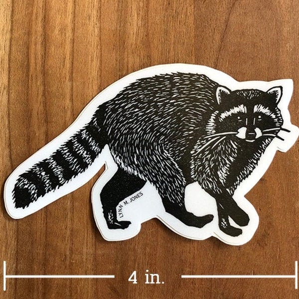 Raccoon STICKER