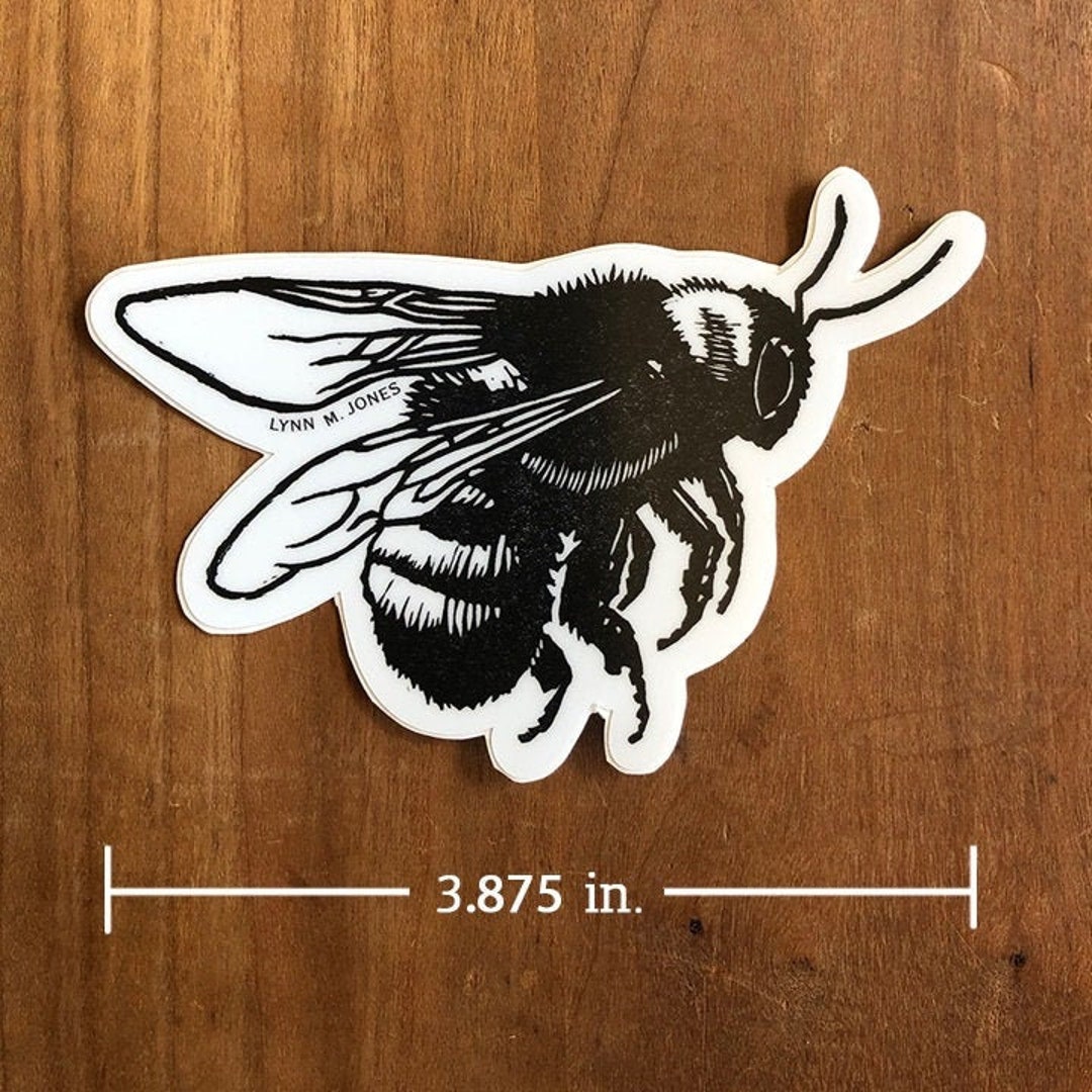 Bee STICKER - Etsy