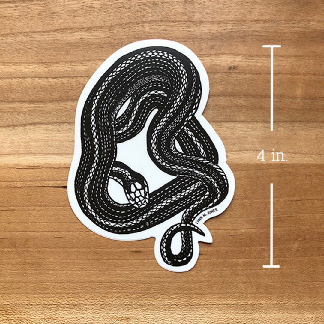 Snake STICKER - Etsy