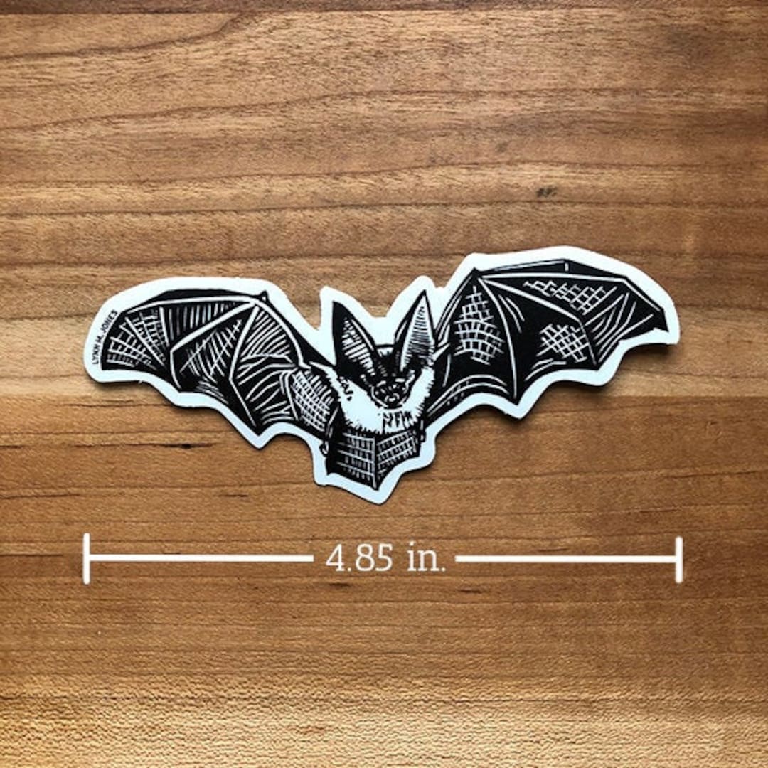Bat STICKER - Etsy