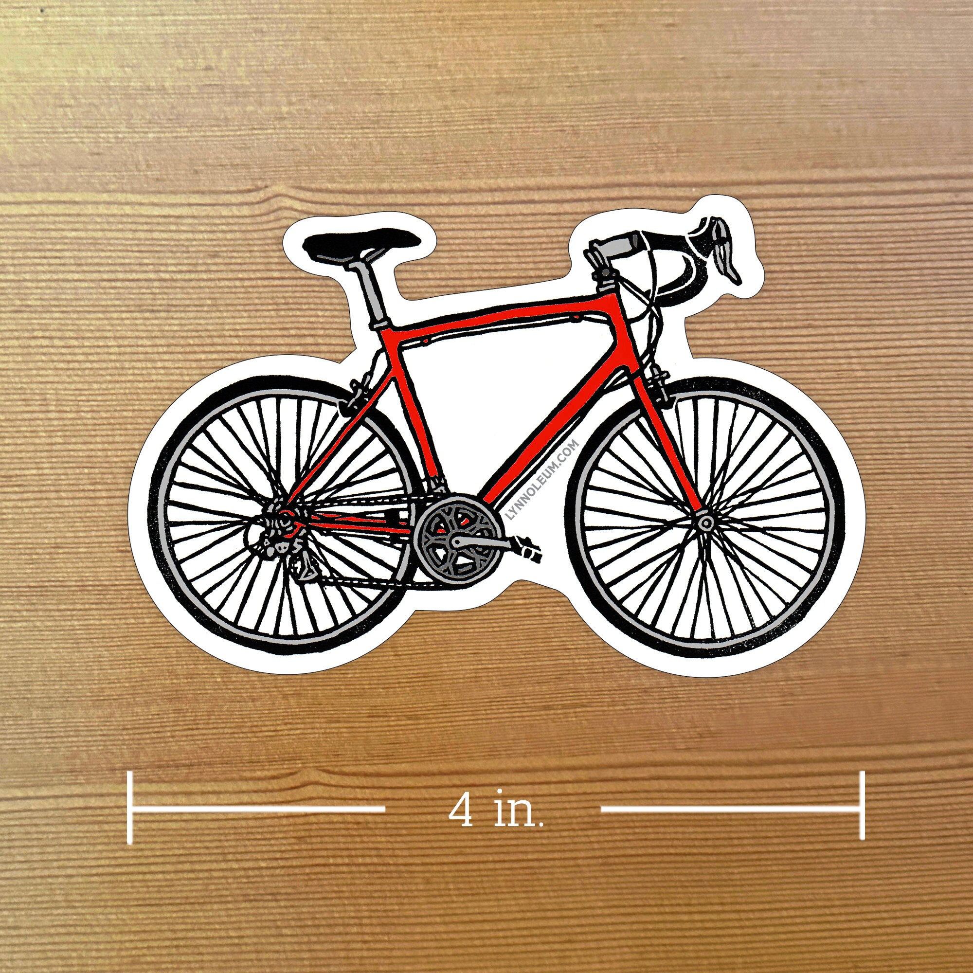 Road Bike STICKER - Etsy