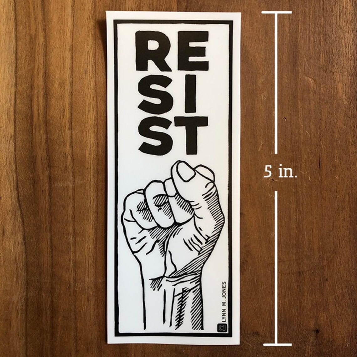 RESIST STICKER - Etsy