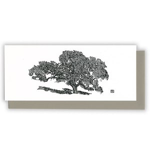 Golden Oak Tree CARD