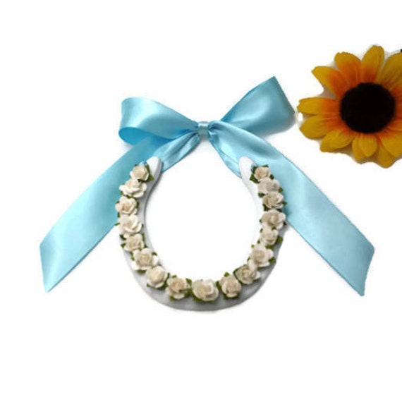 Decorated Horseshoes Wedding Wedding Horseshoe Bridesmaid Etsy