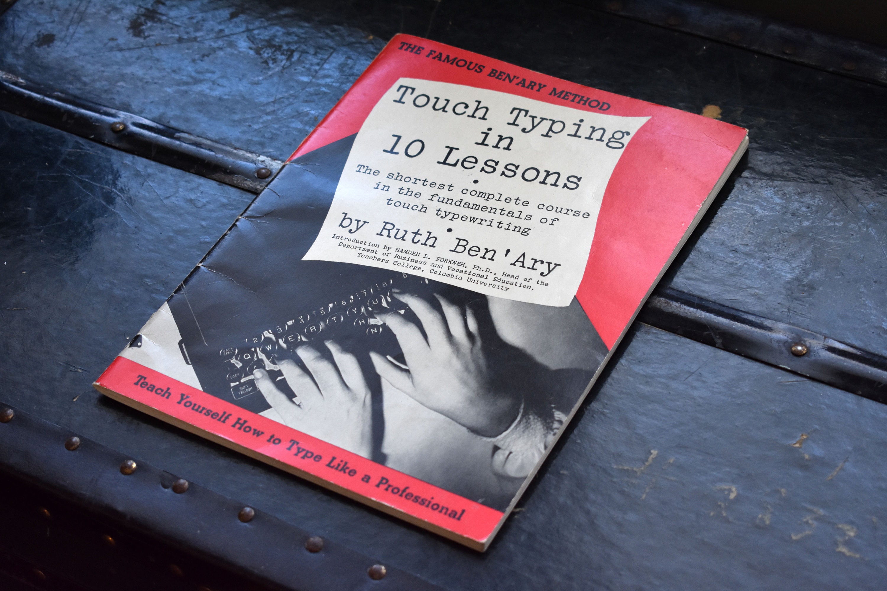 Typewriter Lesson Book Touch Typing in 10 Lessons Learning Etsy