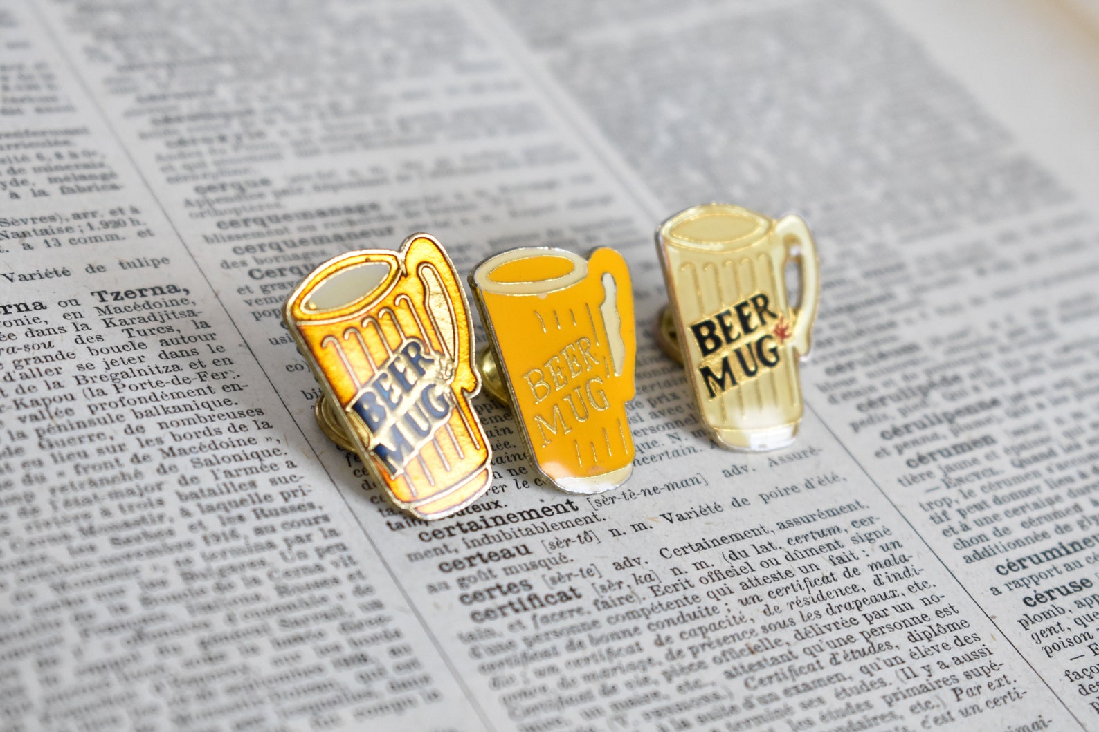 Beer Mug Pin Collection Vintage Beer Lapel Pins Alcohol Etsy