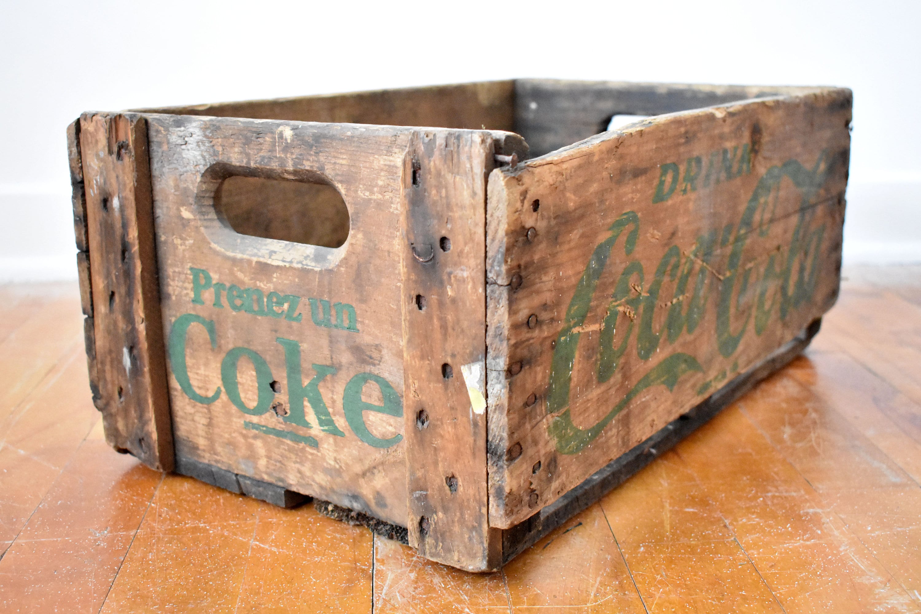 Vintage Crate COCA-COLA Wooden Crate Coke Crate Wood | Etsy
