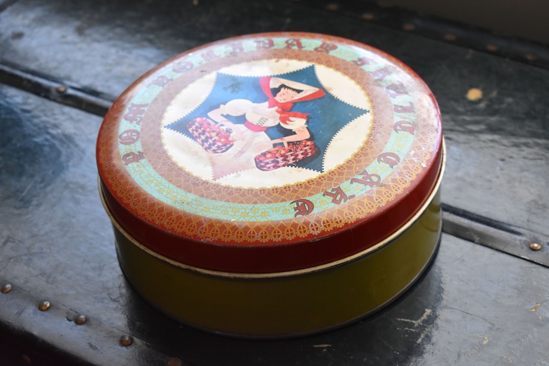Harrison Brothers Limited Quebec Pom Holiday Fruit Cake Tin Montreal POM HOLIDAY BREAD Canada