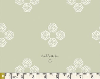 Art Gallery Fabric Sold by HALF YARD Vert Fusion 100% cotton quilting fabric Bandana Vert Scale = 8 pic