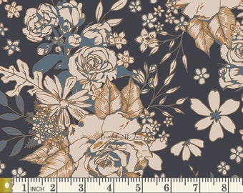 Floral Universe Trinkets FUS-T-1409  | Maureen Cracknell | Trinkets Fusion by Art Gallery Fabrics | Continuous Yardage | Fat Quarter