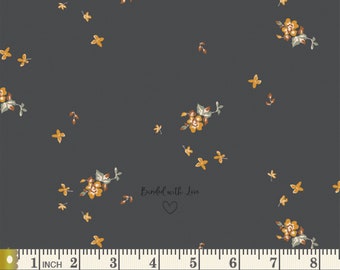 Delicate Balance Coal JUN22115 | Juniper by Sharon Holland | Art Gallery Fabrics | Continuous Yardage | Fat Quarter | Quilting Fabric