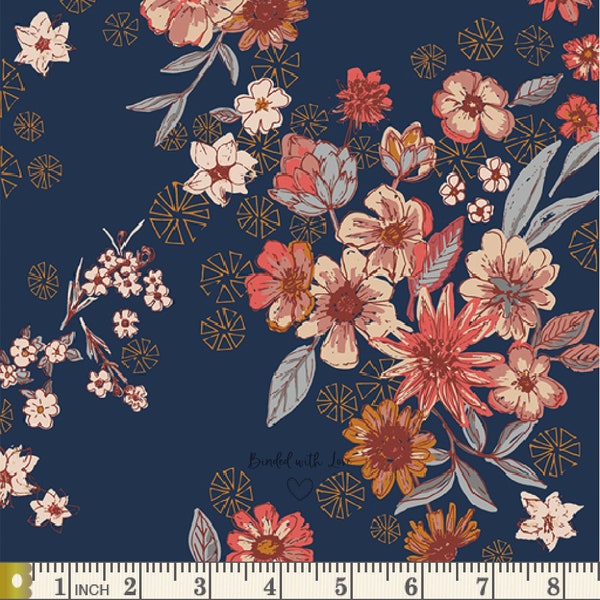 Constant Companion Soul KND37314 | Kindred by Sharon Holland | Art Gallery Fabrics | Continuous Yardage | Fat Quarter | Quilting Fabric