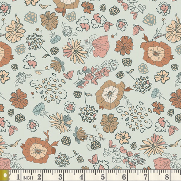 Farm to Market RRT14607 | Road to Round Top by Elizabeth Chappell | Art Gallery Fabrics | Quilting Fabric | Continuous Yardage | Fat Quarter