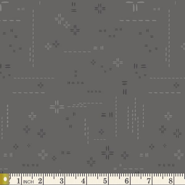 AGF Decostitch Shadow DSE-704 | Decostitch Elements by Art Gallery Fabrics | Continuous Yardage | Fat Quarter